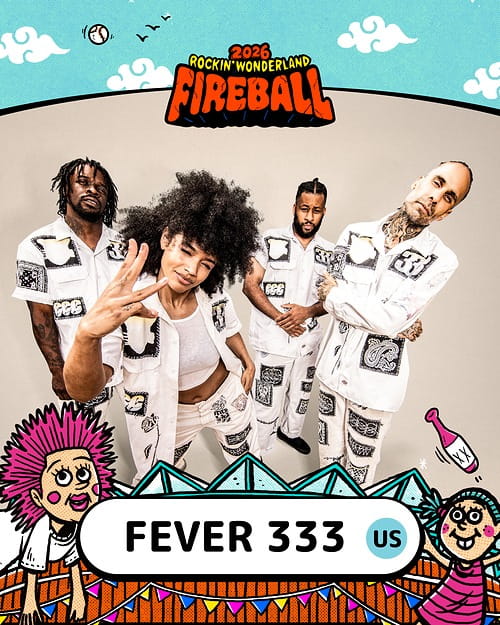 2026 火球祭演出陣容 FEVER 333 (US)
